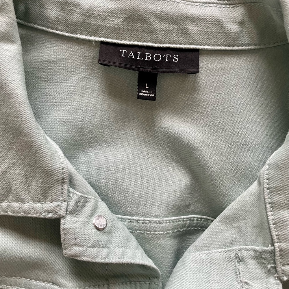 Talbots Jean Jacket